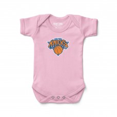 Newborn & Малышам New York Knicks Chad & Jake Pink Primary Logo Bodysuit