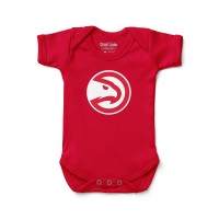 Newborn & Малышам Atlanta Hawks Chad & Jake Red Primary Logo Bodysuit
