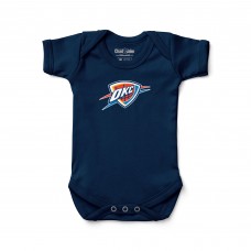 Newborn & Малышам Oklahoma City Thunder Chad & Jake Navy Primary Logo Bodysuit