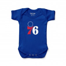 Newborn & Малышам Philadelphia 76ers Chad & Jake Royal Primary Logo Bodysuit