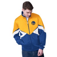 Кофта на молнии Golden State Warriors Starter Rush Applique Track - Gold/Royal