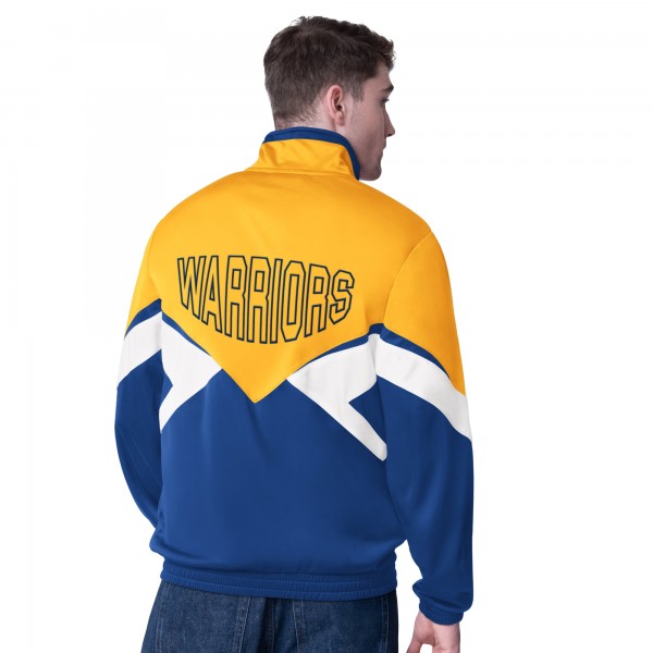 Кофта на молнии Golden State Warriors Starter Rush Applique Track - Gold/Royal