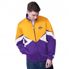 Кофта на молнии Los Angeles Lakers Starter Rush Applique Track - Gold/Purple