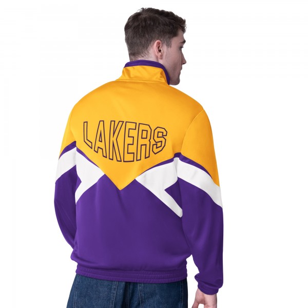 Кофта на молнии Los Angeles Lakers Starter Rush Applique Track - Gold/Purple