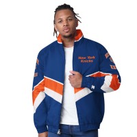 Кофта на молнии New York Knicks Starter Captain Oxford - Royal