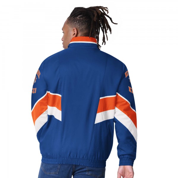 Кофта на молнии New York Knicks Starter Captain Oxford - Royal