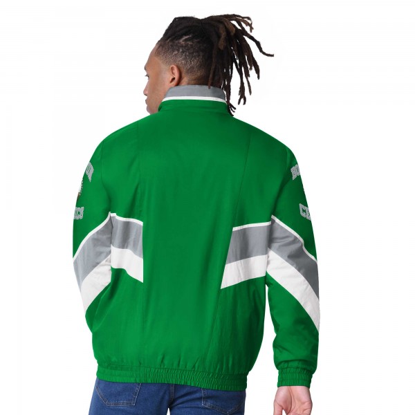 Кофта на молнии Boston Celtics Starter Captain Oxford - Kelly Green