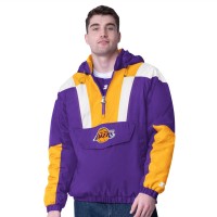 Куртка на короткой молнии Los Angeles Lakers Starter Charger- Purple/Gold