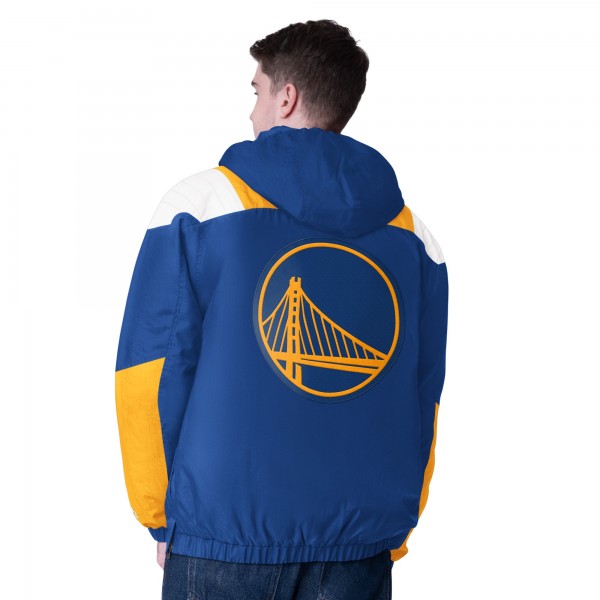 Куртка на короткой молнии Golden State Warriors Starter Charger- Royal/Gold