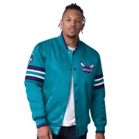 Бомбер Charlotte Hornets Starter Scout Varsity Satin - Teal