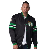 Бомбер Boston Celtics Starter Scout Varsity Satin - Black