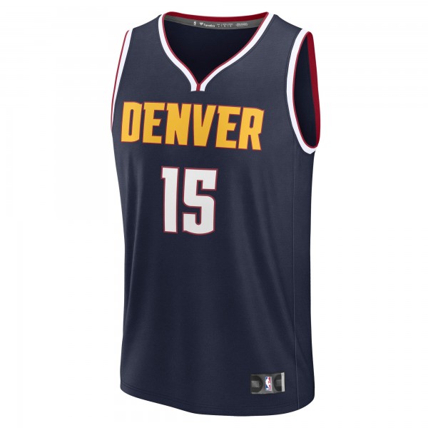 Джерси Denver Nuggets Nikola Jokic Fanatics Navy Fast Break Replica Player - Icon Edition