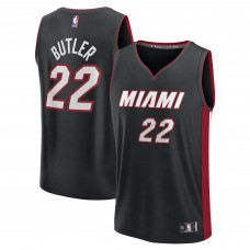 Miami Heat Jimmy Butler Black Fast Break Replica Player Jersey - Icon Edition