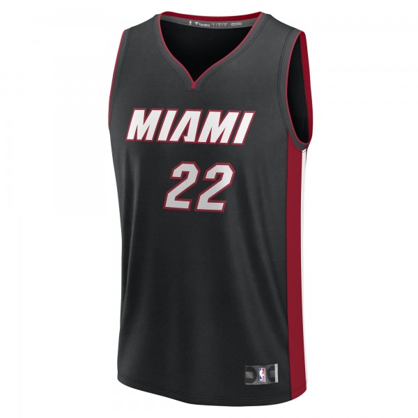 Miami Heat Jimmy Butler Black Fast Break Replica Player Jersey - Icon Edition