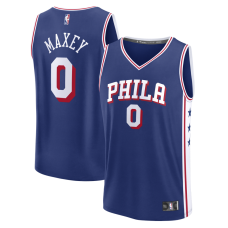 Джерси Philadelphia 76ers Tyrese Maxey Fanatics Royal Fast Break Replica - Icon Edition