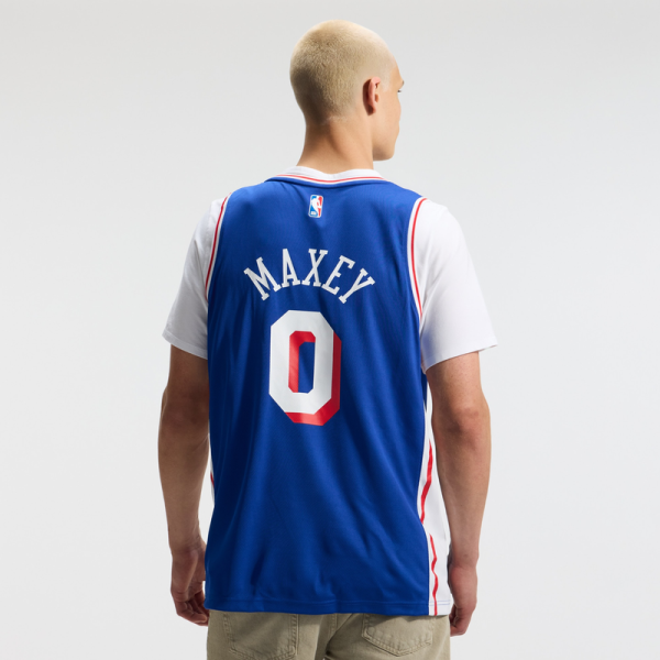 Джерси Philadelphia 76ers Tyrese Maxey Fanatics Royal Fast Break Replica - Icon Edition