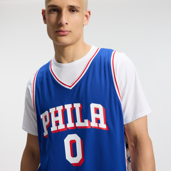 Джерси Philadelphia 76ers Tyrese Maxey Fanatics Royal Fast Break Replica - Icon Edition