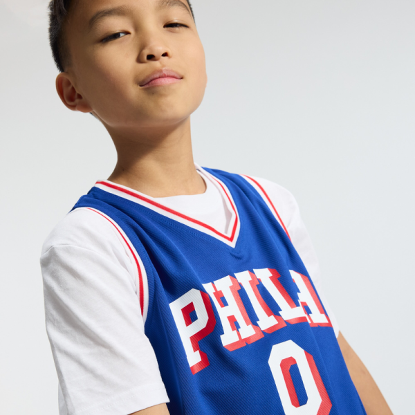 Подростковая Philadelphia 76ers Tyrese Maxey Fanatics Royal Fast Break Replica Jersey - Icon Edition