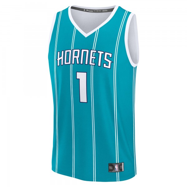 Игровая джерси LaMelo Ball Charlotte Hornets Fast Break Replica Player - Icon Edition - Teal