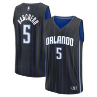 Джерси Orlando Magic Paolo Banchero Fanatics Black Fast Break Replica Player - Icon Edition