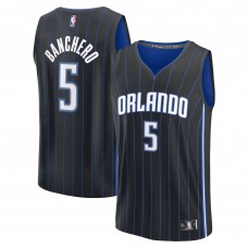 Джерси Orlando Magic Paolo Banchero Fanatics Black Fast Break Replica Player - Icon Edition