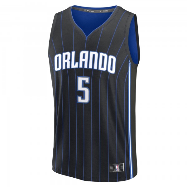 Джерси Orlando Magic Paolo Banchero Fanatics Black Fast Break Replica Player - Icon Edition