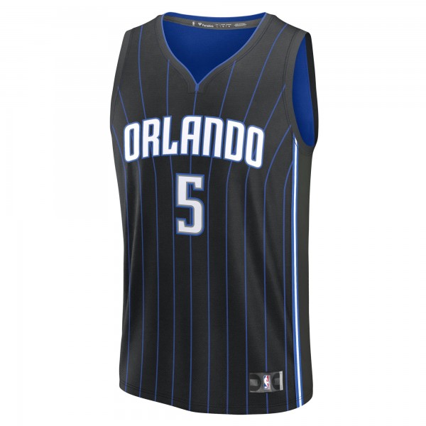 Подростковая Orlando Magic Paolo Banchero Fanatics Black Fast Break Replica Player Jersey - Icon Edition