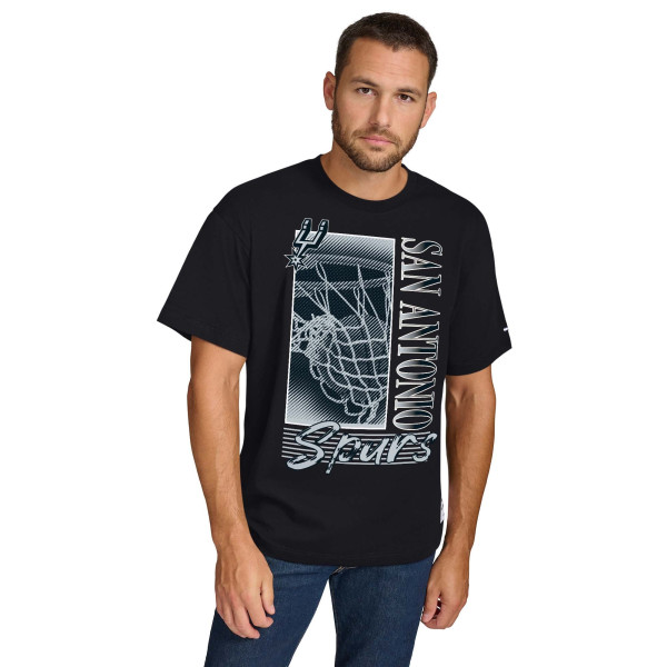 Футболка San Antonio Spurs Tommy Jeans Black Noah Swish