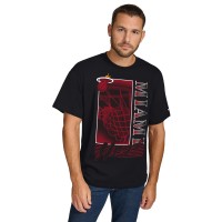 Футболка Miami Heat Tommy Jeans Black Noah Swish