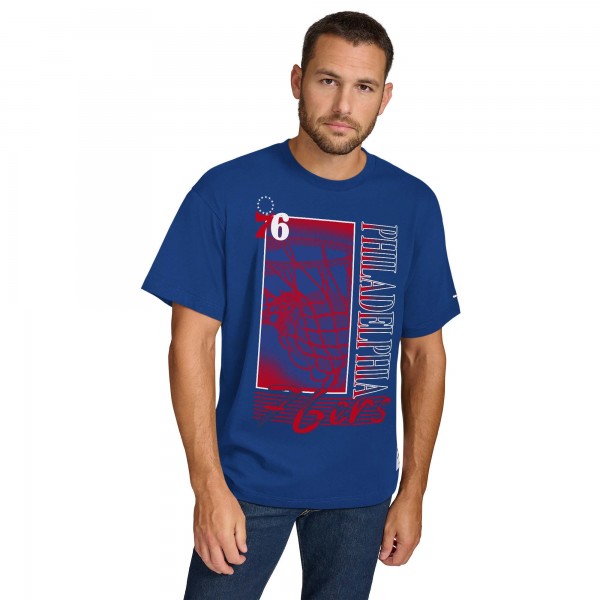 Philadelphia 76ers Tommy Jeans Royal Noah Swish T-Shirt