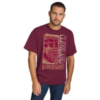 Cleveland Cavaliers Tommy Jeans Wine Noah Swish T-Shirt