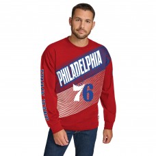 Philadelphia 76ers Tommy Jeans Red Lucas Long Sleeve T-Shirt