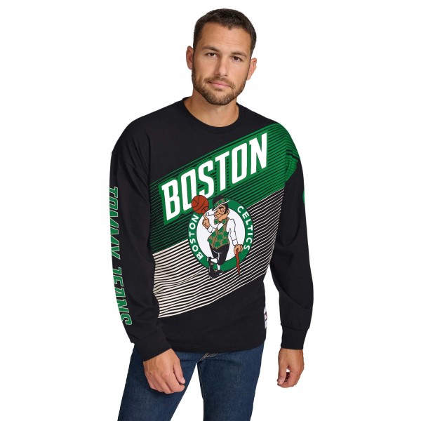 Футболка с длинным рукавом Boston Celtics Tommy Jeans Lucas - Black