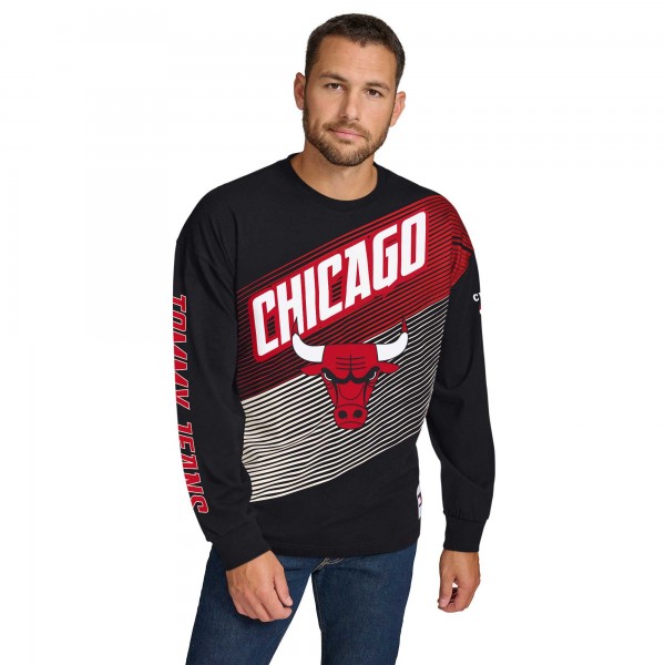 Футболка с длинным рукавом Chicago Bulls Tommy Jeans Black Lucas