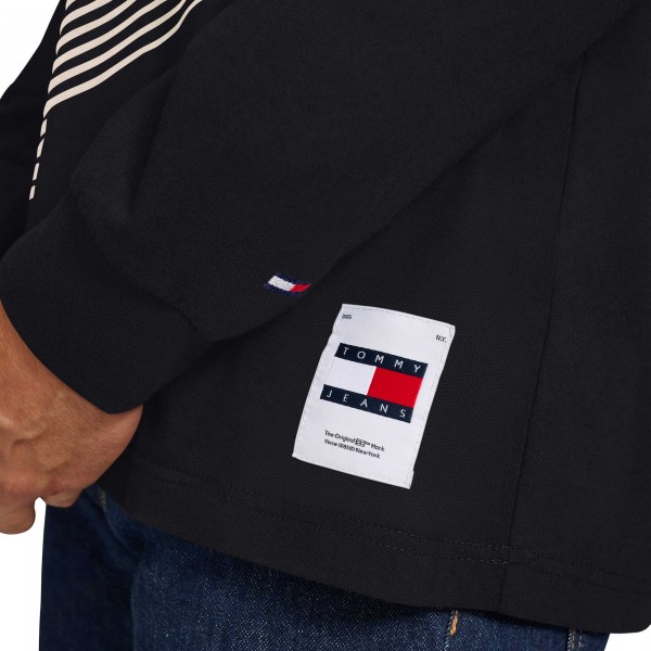 Футболка с длинным рукавом Chicago Bulls Tommy Jeans Black Lucas