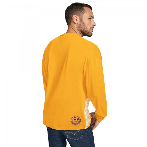 Футболка с длинным рукавом Los Angeles Lakers Tommy Jeans Lucas - Gold