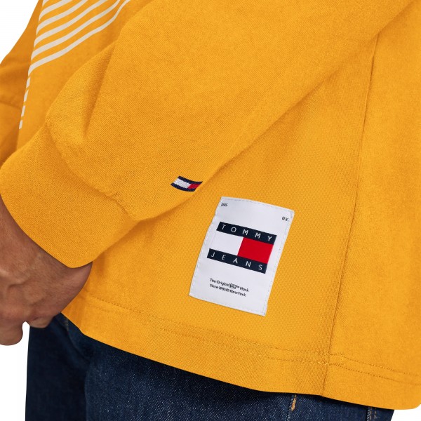 Футболка с длинным рукавом Los Angeles Lakers Tommy Jeans Lucas - Gold