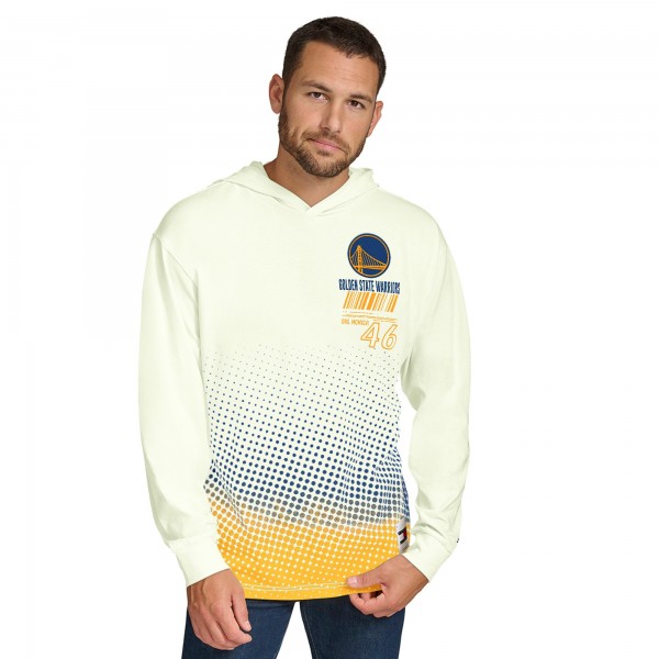 Футболка Golden State Warriors Tommy Jeans Ben Vintage Applique Long Sleeve Hoodie - Cream