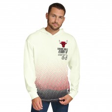 Футболка с длинным рукавом с капюшоном Chicago Bulls Tommy Jeans Cream Ben Vintage Applique