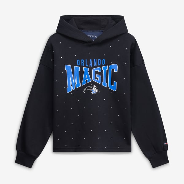 Женская толстовка Orlando Magic Tommy Jeans Black Stella Cropped