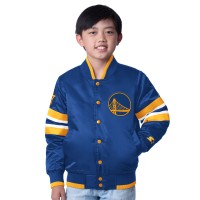 Бомбер Golden State Warriors Starter Youth Scout Varsity - Royal