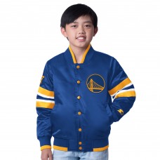 Бомбер Golden State Warriors Starter Youth Scout Varsity - Royal
