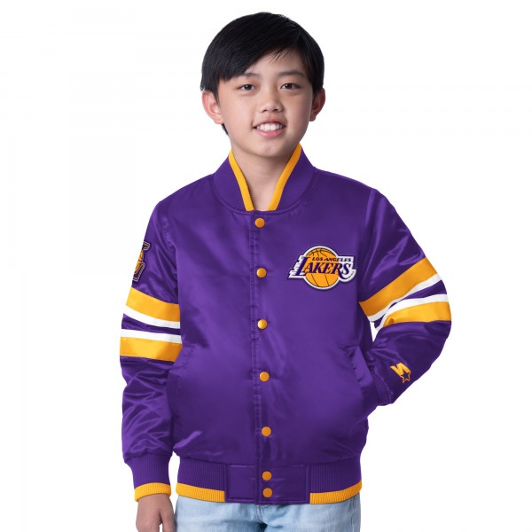 Бомбер Los Angeles Lakers Starter Youth Scout Varsity - Purple