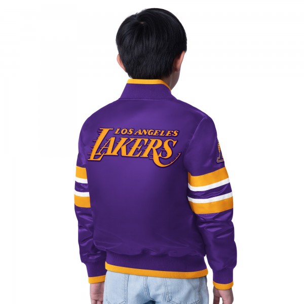 Бомбер Los Angeles Lakers Starter Youth Scout Varsity - Purple