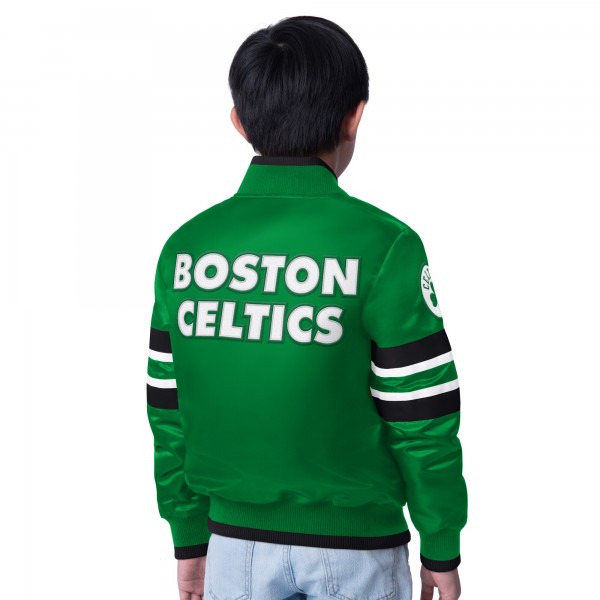 Бомбер Boston Celtics Starter Youth Scout Varsity - Kelly Green