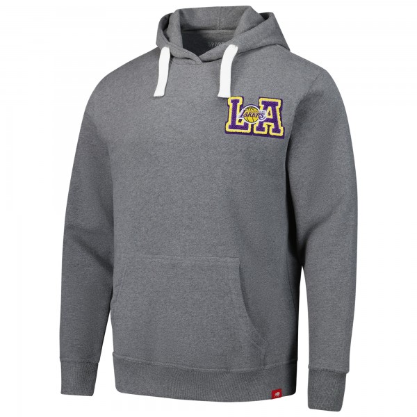 Толстовка Los Angeles Lakers Sportiqe Unisex Varsity Collection Blake - Heather Gray