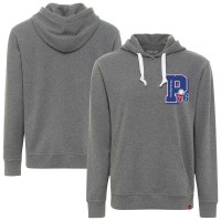 Unisex Philadelphia 76ers Sportiqe Heather Gray Varsity Collection Blake Pullover Hoodie
