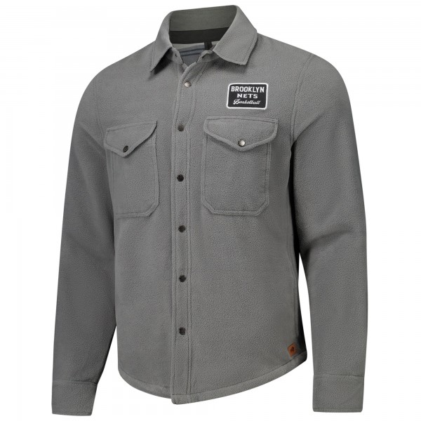 Рубашка Brooklyn Nets Sportiqe Unisex High Country Reeves - Charcoal