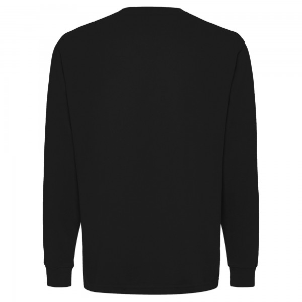 Футболка с длинным рукавом Los Angeles Lakers Sportiqe Unisex Wales Heavyweight Pocket  - Black