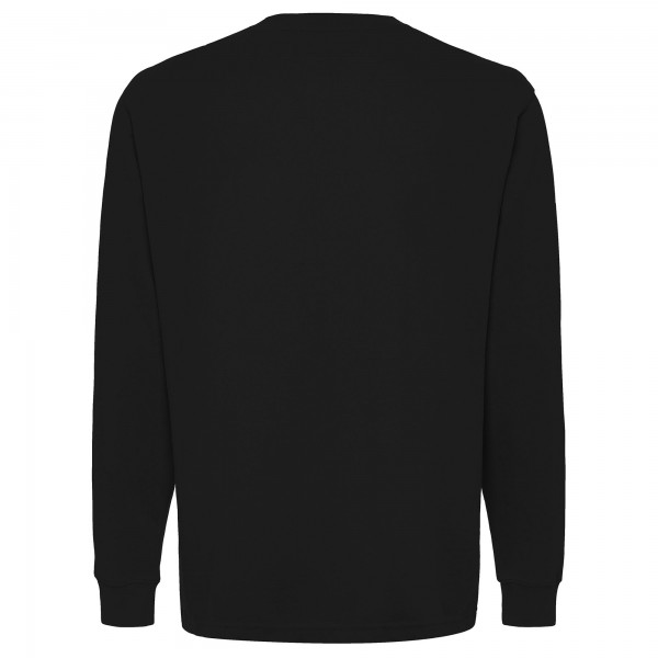 Футболка с длинным рукавом New York Knicks Sportiqe Unisex Wales Heavyweight Pocket  - Black